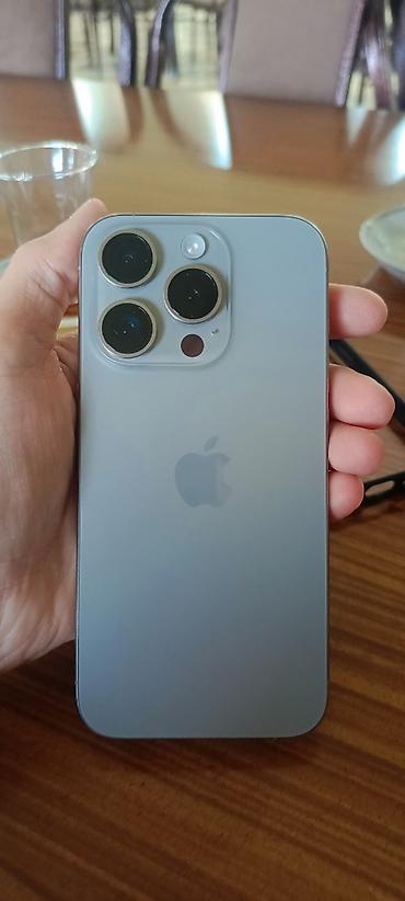 nintendo switch qiymeti: IPhone 15 Pro, 128 GB, Natural Titanium, Face ID, Simsiz şarj — 1