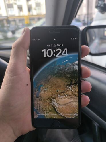 аккумулятор на айфон: IPhone 8 Plus, Б/у, 64 ГБ, Черный, Чехол, 74 %