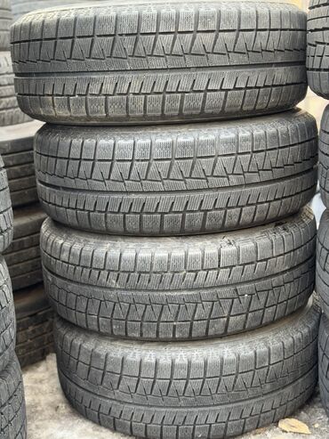 Диски: Шины 225 / 60 / R 16, Зима, Б/у, Комплект, Легковые, Bridgestone