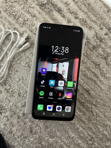 Infinix: Infinix Smart 7 HD, 64 GB, rəng - Göy, Face ID — 4