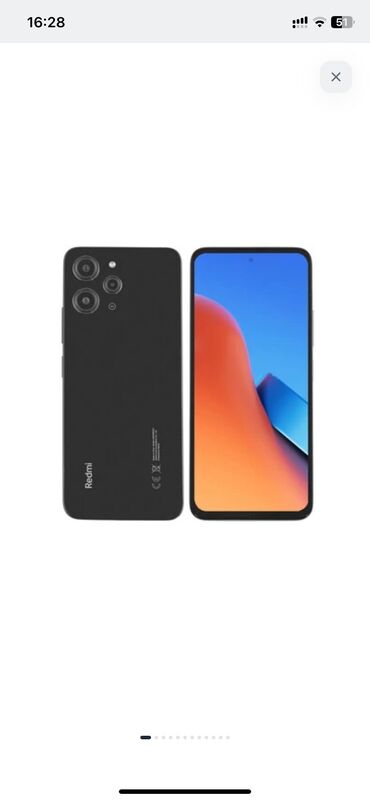 айфон 14 про маз: Redmi, Redmi 12, Жаңы, 256 ГБ, түсү - Кара, 2 SIM