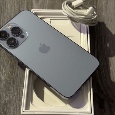 Apple iPhone: IPhone 13 Pro Max, 128 GB, Natural Titanium, Zəmanət
