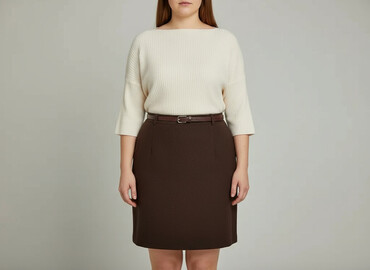 spódniczka i marynarka: Women`s skirt, size XL