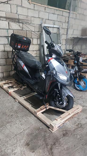 Mopedlər,skuterlər: Elektrik skuter – KING K60 - Gümüş/rəngli korpus, idman üslublu — 3