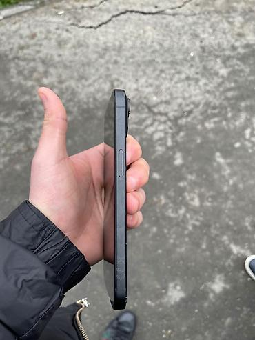 mi 12 t pro: IPhone 15, 128 GB, Qara, Barmaq izi, Face ID — 3
