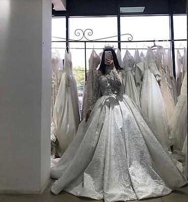 Свадебные платья: Свадебное платье, 2XL, Без кольца, Б/у — 7