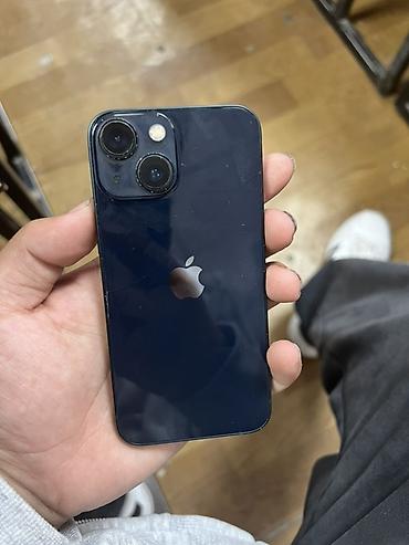 IPhone 13 mini, Б/у, 128 ГБ, Синий, 100 %