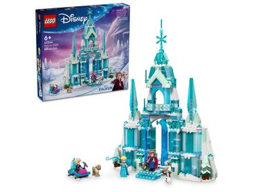 фигурку снежного человека: НОВИНКА ИЮНЯ 2024🥳 Lego Disney 43244 Ледовый дворец Эльзы🕍
