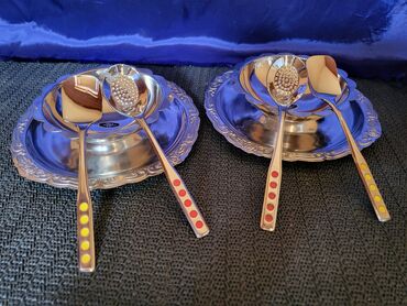 Kuhinjski setovi: Set nov za dvoje za poslastice 18/8.oznaka nerdjajuci celik iz — 7