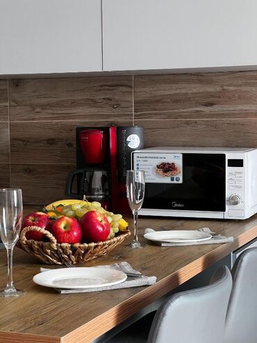 Посуточная аренда квартир: 1 комната, Душевая кабина, Постельное белье, Кондиционер — 26