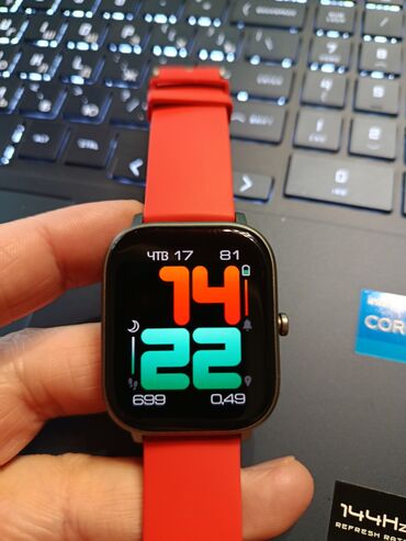 вертуалный очки: Amazfit GTS, Б/У, в отличном состоянии, батарея 90%, полностью