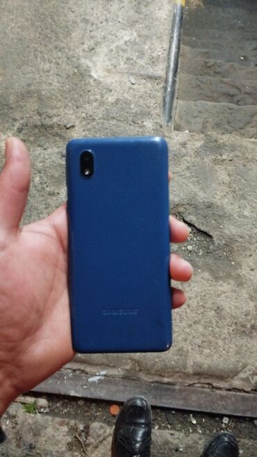телефон флай 17: Samsung A02, 32 ГБ, цвет - Синий