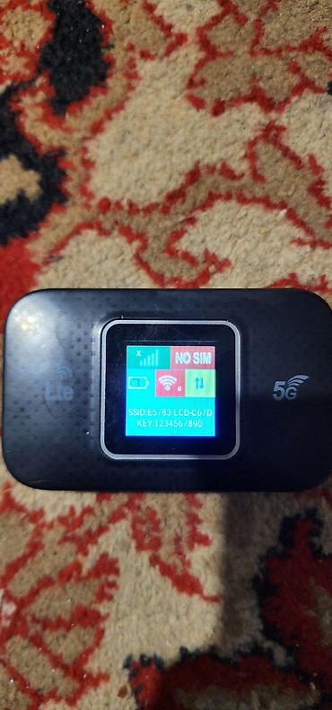 смарт: Портативный 5G/4G LTE Wi‑Fi роутер (mobile hotspot) - Карманный — 1
