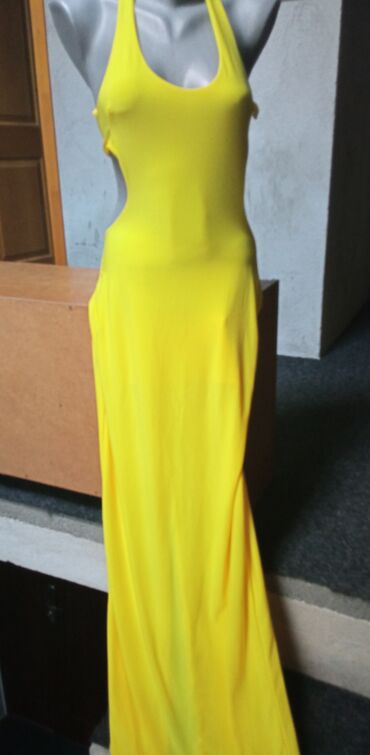 roberto haljine: M (EU 38), color - Yellow, Oversize, With the straps