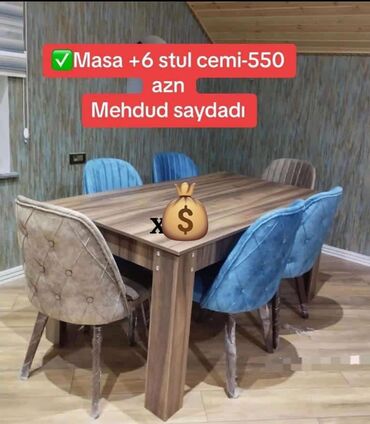 ustular: Yeni, 6 stul