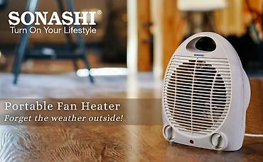 radiatır: Hava vuran qızdırıcı Sonashi SFH 904 . KEYFİYYƏTLİ SONASHİ Firması — 3