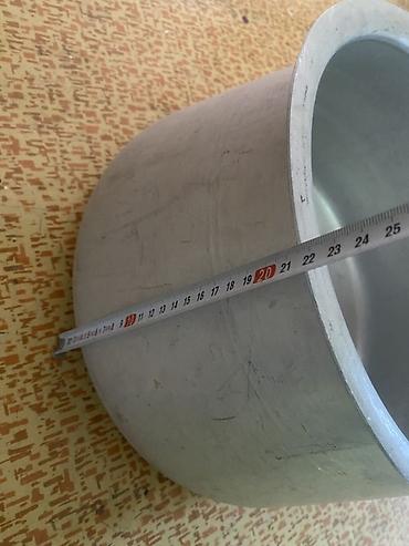 qranit tavalar: Qazan, rəng - Gümüşü, Alüminium, 30 sm — 2