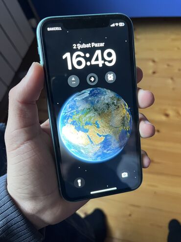 ikinci əl telofonlar: IPhone 11, 64 GB, Yaşıl, Face ID