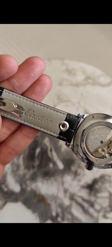 Qol saatları: Yeni, Qol saatı, Cartier, rəng - Gümüşü — 6