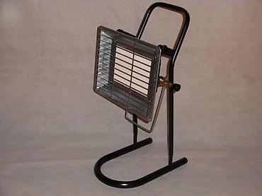 Keramičke grejalice: Plinski infracrveni grejač sa postoljem – Nurgaz - Prenosivi — 1