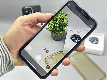 lphone 11: IPhone 11, Б/у, 128 ГБ, Черный, Чехол, 100 % — 8