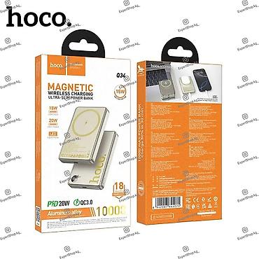 hoco q14: Cтильный тонкий внешний аккумулятор Hoco Q34 Clever крепится к — 4