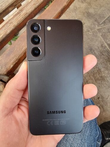Samsung: Samsung Galaxy S22, rəng - Qara, Sensor, Barmaq izi, Simsiz şarj