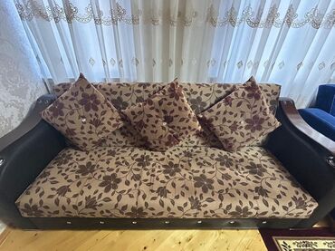купить раскладной диван: Di̇van-kravat, Yeni, Açılan, Bazasız, Süni dəri