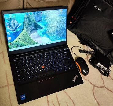 леново синкпад х1: Ноутбук, Lenovo, 16 ГБ ОЭТ, Intel Core i7, 14 ", Колдонулган, Жумуш, окуу үчүн, эс тутум NVMe SSD