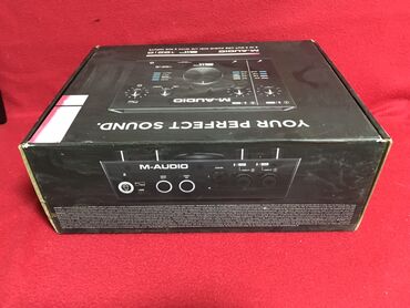 Студийные микрофоны: Продаю студийный комплект : Midi клавиатура m-audio axiom air mini — 14