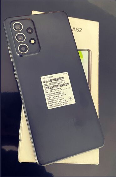 samsung galaxy j4 plus qiymeti: Samsung Galaxy A52, 128 GB, rəng - Qara, Barmaq izi, İki sim kartlı, Face ID