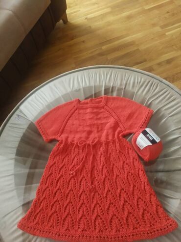 платье: Детское платье цвет - Красный