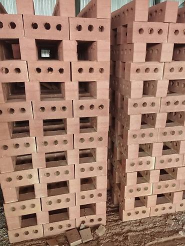 Строительный кирпич: Жженый кирпич, Полублок, 250×120×90 — 15