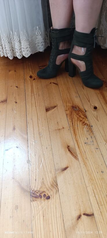 Çəkmələr: Ölçü: 39, rəng - Yaşıl, İşlənmiş -da lalafo.az — 8 Çəkmələr: Ölçü: 39, rəng - Yaşıl, İşlənmiş — 8