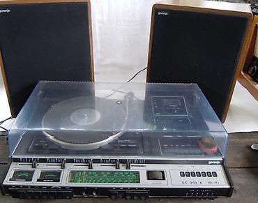 ajfon 9: Gorenje GC 203 A Hi-Fi – integrisani muzički sistem - Trodelni — 1