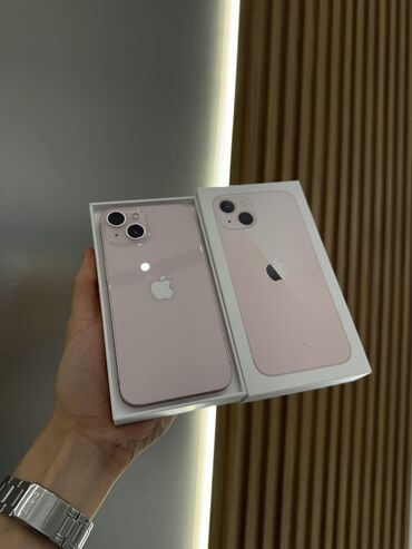 телефонные номера: IPhone 13, Колдонулган, 256 ГБ, Күлгүн, Куту, 86 %