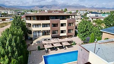 Продажа отелей и хостелов: Продаётся готовый отель “Асман” в с. Бостери, Иссык-Куль. Объект — 23