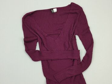fioletowa długie spódnice: Blouse, H&M, S (EU 36), condition - Perfect