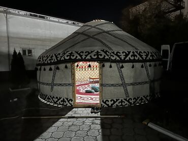 Аренда юрт: Аренда юрты, Каркас Деревянный, 75 баш, Казан, Посуда, С полом — 2