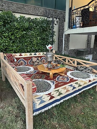 restoran aksesuarları: Künc divan, 3 nəfərlik, Açılmayan, Zəmanətsiz, Kredit yoxdur — 3
