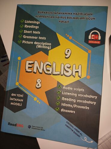 5 ci sinif azərbaycan dili iş dəftəri pdf: Məhsul: “ENGLISH 8-9” hazırlıq vəsaiti Təsvir: - Buraxılış imtahanına