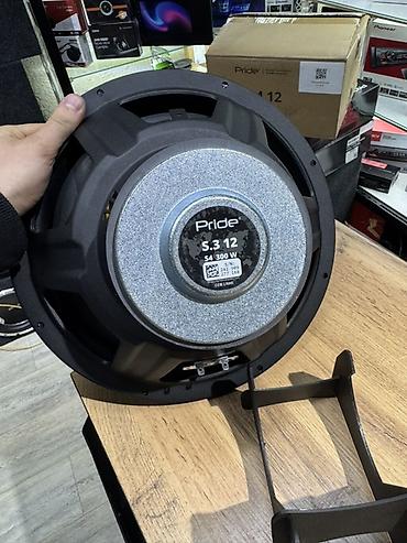Сабвуферы для авто: Сабвуферы Pride для автозвука Pride s3 - 300w rms - 7900 сом Pride s 4 — 16
