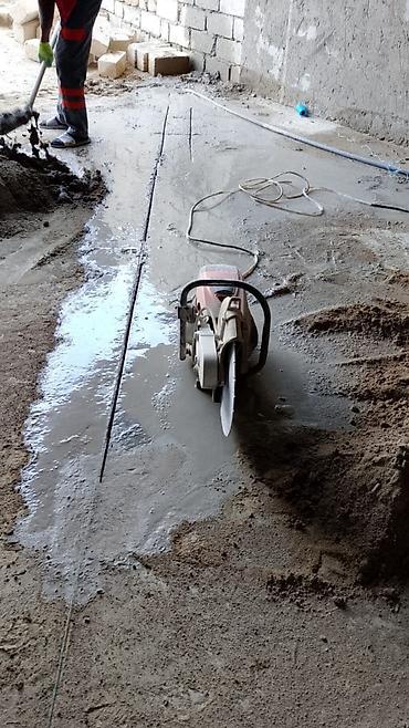 masallı makler: Beton kəsmə beton deşmə xidməti Karot - HILTI DD 200 / 350 ilə 25 ° — 10