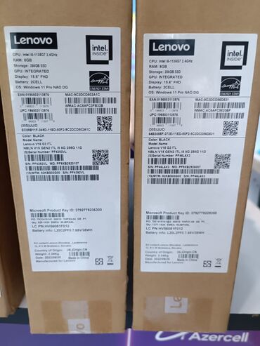 lenovo a6000: Yeni Lenovo 15.6 ", Intel Core i5, 256 GB, Ünvandan götürmə, Pulsuz çatdırılma, Ödənişli çatdırılma