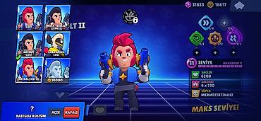 6600 nokia: Brawl Stars hesabı – yüksək səviyyəli döyüşçülər və nadir kostyumlar — 8
