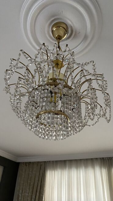 Çilçıraqlar: Çılçıraq, 3 lampa, Xrustal lalafo.az -da Çilçıraqlar: Çılçıraq, 3 lampa, Xrustal