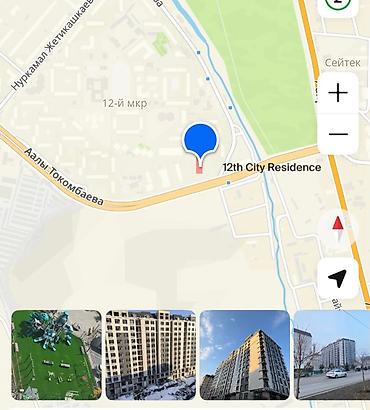 Продажа квартир: Студия, 63 м², 12 мкр Элитка, 10 этаж, ПСО (под самоотделку) — 6