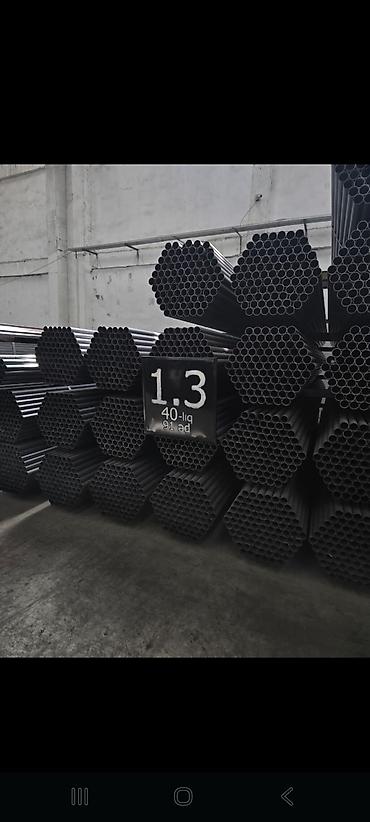 Metal məhsulları: Müxtəlif ölçülü kvadrat metal profillər. Bu profillər tikinti və — 6