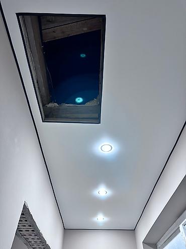 Натяжной потолок: Натяжной потолок Глянцевое, Матовое, 3D потолки Гарантия, Бесплатная консультация, Бесплатный замер — 4