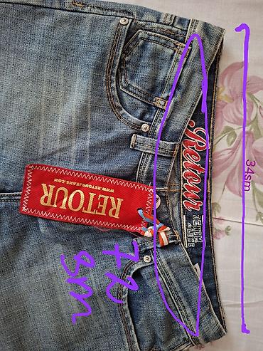 kambat şalvar: Şalvar. Bootcut modeldir. 100% cotton, və İtaliya istehsalıdır — 3